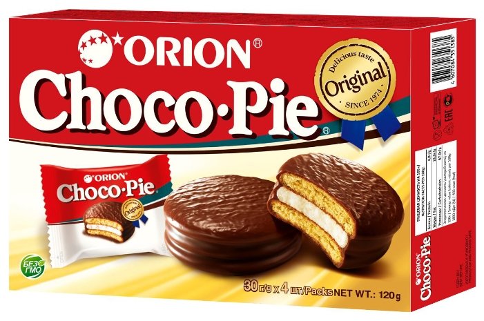 Пирожное Orion Choco Pie (фото modal 3)