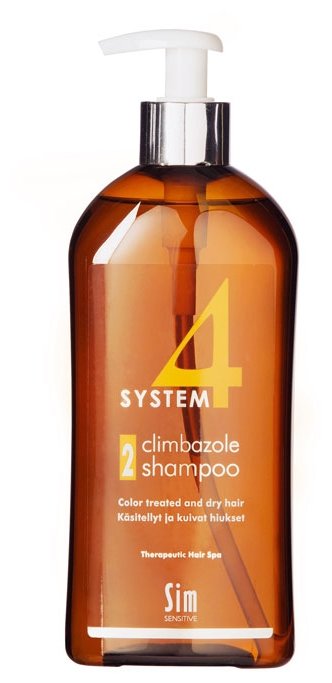 Sim Sensitive SYSTEM 4 Climbazole Shampoo 2 Терапевтический шампунь № 2 для сухих, окрашенных и поврежденных волос (фото modal 5)