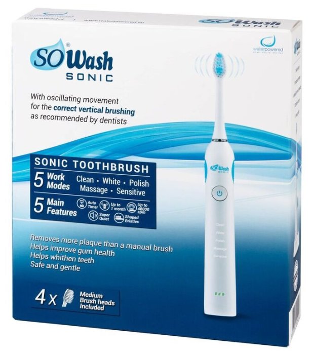 Электрическая зубная щетка SoWash Sonic (фото modal 18)