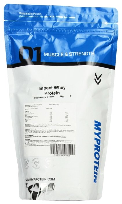 Протеин Myprotein Impact Whey Protein (1 кг) (фото modal 3)