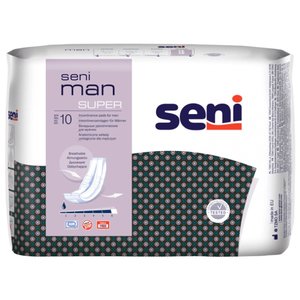 Урологические прокладки Seni Man Super (10 шт.) (фото modal nav 1)