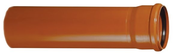 Канализационная труба SINIKON наруж. НПВХ 110x3.2x500 мм (фото modal 1)