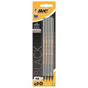 BIC Набор чернографитных карандашей Evolution Black 4 шт (896016) (фото modal nav 1)