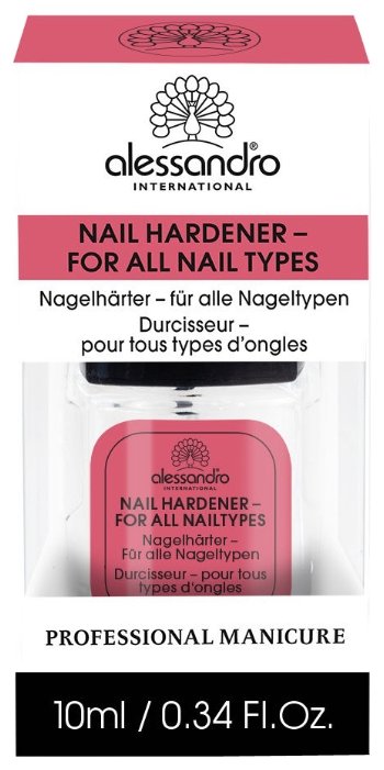 Средство для ухода Alessandro Nail Hardener - For All Nail Types (фото modal 2)