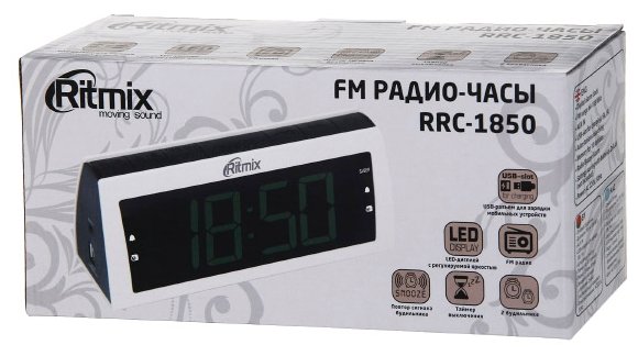 Радиобудильник Ritmix RRC-1850 (фото modal 14)