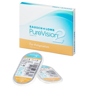Bausch & Lomb PureVision 2 HD for Astigmatism (3 линзы) (фото modal nav 4)