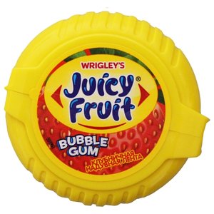 Жевательная резинка Juicy Fruit Клубничная надувная лента 30 г (фото modal nav 1)