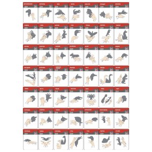 Набор карточек Лерман Шпаргалки для мамы. Театр теней на стене. 3-12 лет 8.8x6.3 см 50 шт. (фото modal nav 5)