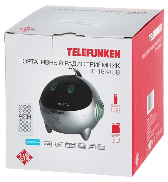 Радиоприемник TELEFUNKEN TF-1634UB (фото modal 6)