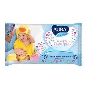 Влажные салфетки Aura Ultra Comfort (фото modal nav 6)