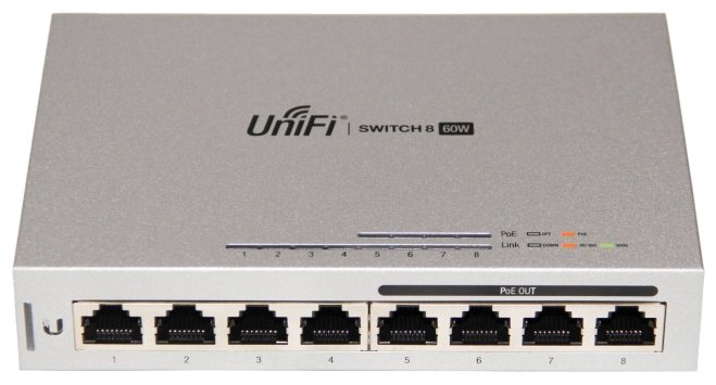 Коммутатор Ubiquiti UniFi Switch US-8-60W (фото modal 1)