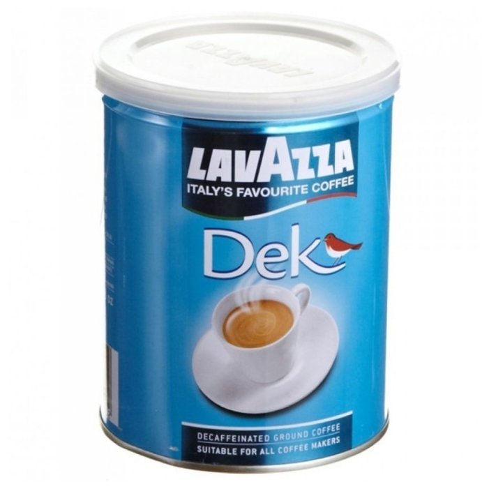 Кофе молотый Lavazza Caffe Decaffeinato жестяная банка (фото modal 2)