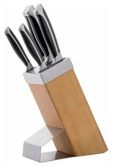Набор BERKRAFT Devon 5 ножей с подставкой (фото modal 1)