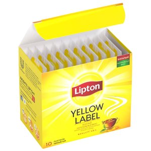 Чай черный Lipton Yellow label в пакетиках (фото modal nav 19)