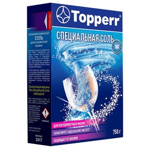 Topperr крупнокристаллическая соль 750 г (фото modal nav 1)