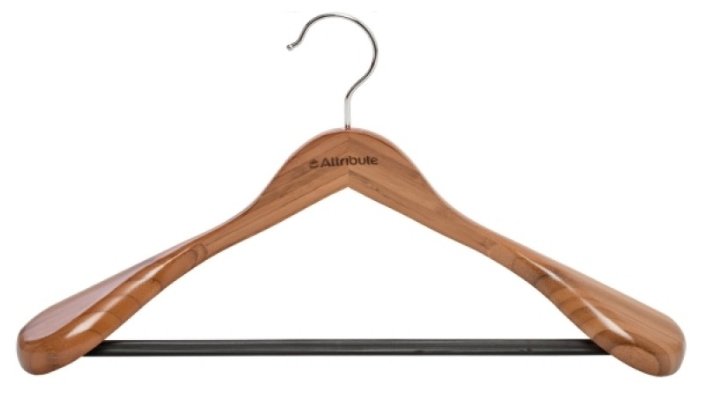 Вешалка Attribute Для верхней одежды Bamboo (фото modal 1)