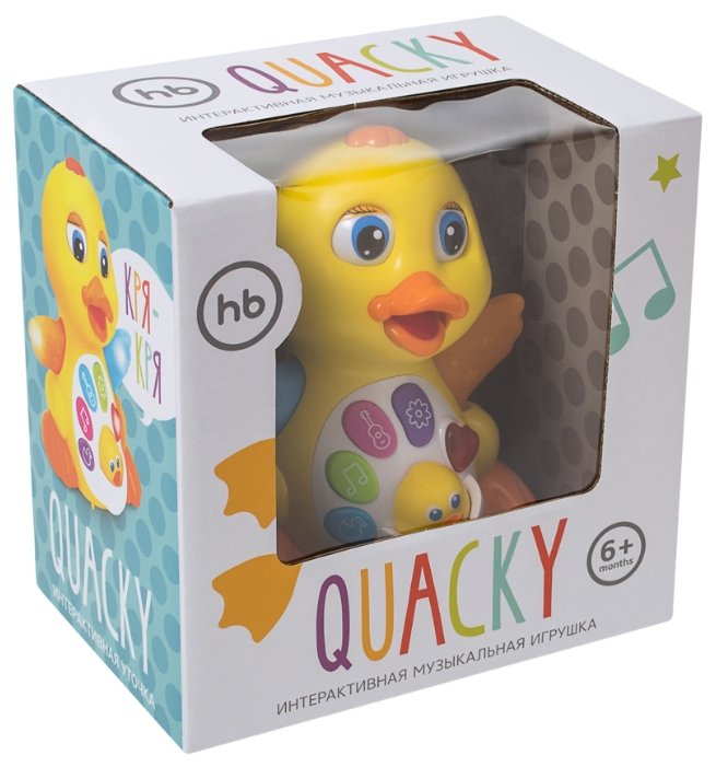 Интерактивная развивающая игрушка Happy Baby Quacky 331841 (фото modal 3)