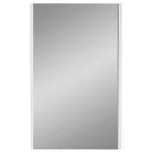Зеркало 1Marka Йота 50 (50х80) Белый глянец без рамы (фото modal nav 1)