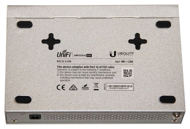 Коммутатор Ubiquiti UniFi Switch US-8-60W (фото modal 5)
