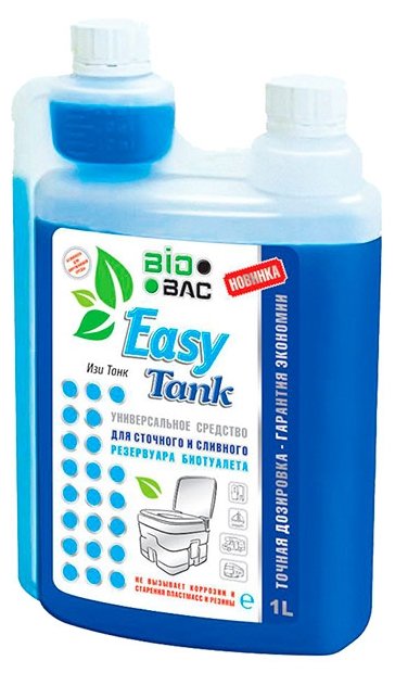 BioBac EASY TANK дезодорирующее средство для биотуалета 1 л (фото modal 1)