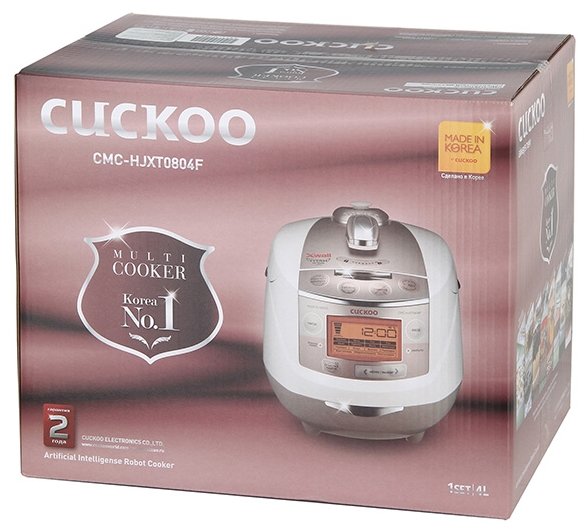 Мультиварка Cuckoo CMC-HJXT0804F (фото modal 5)