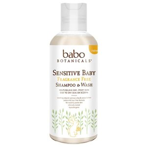 Babo Botanicals Sensitive Baby Шампунь и гель для душа без отдушек (фото modal nav 1)