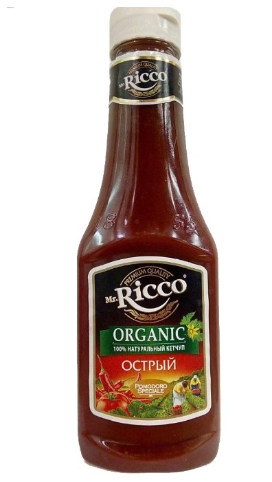 Кетчуп Mr.Ricco Острый organic с перцем чили и чесноком, пластиковая бутылка (фото modal 5)
