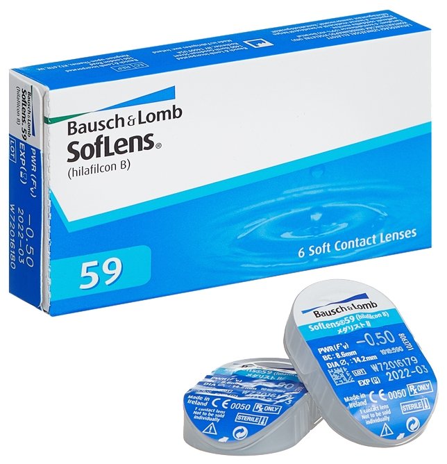 Bausch & Lomb SofLens 59 (6 линз) (фото modal 4)
