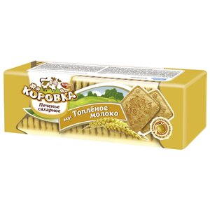 Печенье Коровка вкус Топленое молоко в пакете, 375 г (фото modal nav 1)