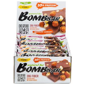 BombBar протеиновый батончик Natural Bar + Vitamin C (60 г)(20 шт.) (фото modal nav 15)