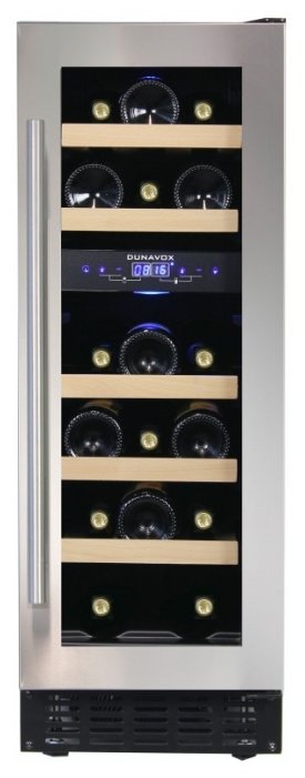 Встраиваемый винный шкаф Dunavox DAU-17.57DSS (фото modal 1)