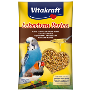 Добавка в корм Vitakraft Для волнистых попугаев с витаминами и рыбьим жиром (фото modal nav 1)