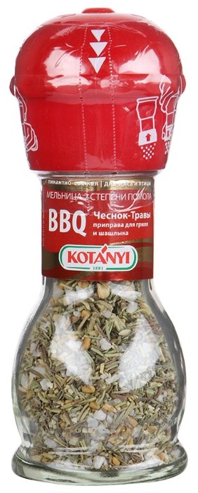 Kotanyi Приправа BBQ чеснок-травы, 40 г (фото modal 1)