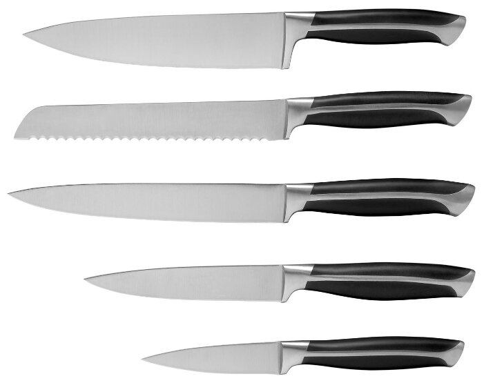 Набор BERKRAFT Devon 5 ножей с подставкой (фото modal 2)