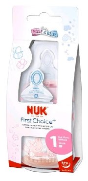 NUK First Choice Plus Baby Rose&Blue бутылочка 150 мл с рождения (фото modal 4)