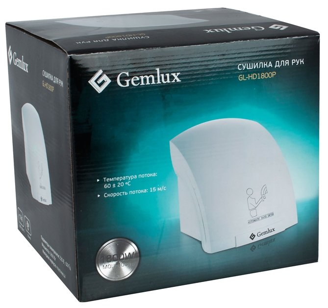 Сушилка для рук Gemlux GL-HD1800P 1800 Вт (фото modal 4)
