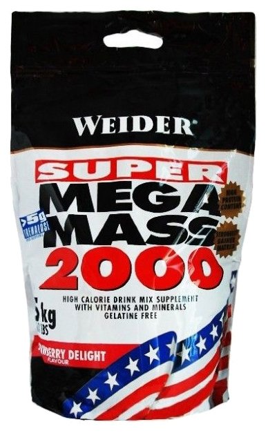 Гейнер Weider Mega Mass 2000 (5 кг) (фото modal 3)