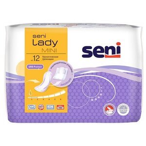 Урологические прокладки Seni Lady Mini (SE-095-MI12-RU1) (12 шт.) (фото modal nav 1)