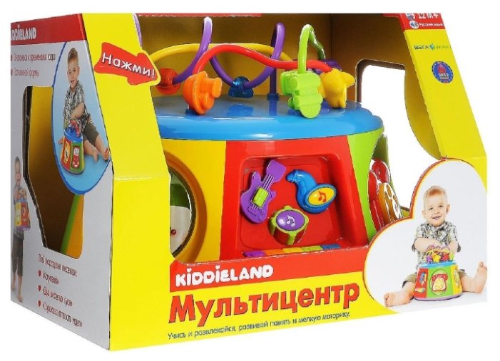 Интерактивная развивающая игрушка Kiddieland Активный короб (фото modal 3)