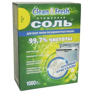 Clean & Fresh очищенная соль 1 кг (фото modal nav 1)
