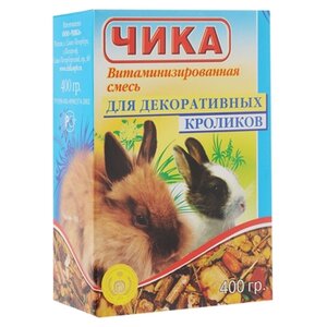 Витаминизированная зерносмесь Чика для декоративных кроликов (фото modal nav 1)