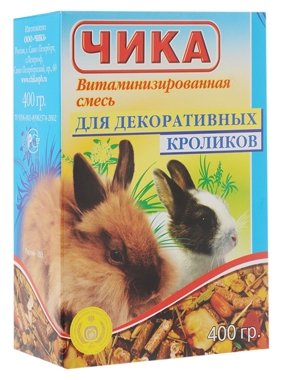 Витаминизированная зерносмесь Чика для декоративных кроликов (фото modal 1)
