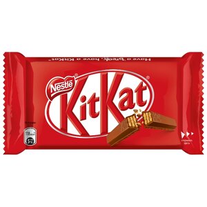 Батончик KitKat молочный шоколад с хрустящей вафлей, 45 г (фото modal nav 1)