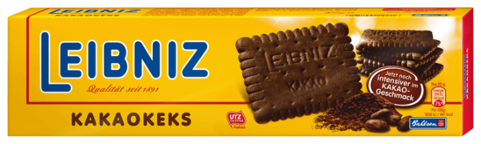 Печенье Leibniz Cocoa biscuit, 200 г (фото modal 1)
