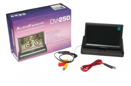 Автомобильный монитор AutoExpert DV-250 (фото modal 3)