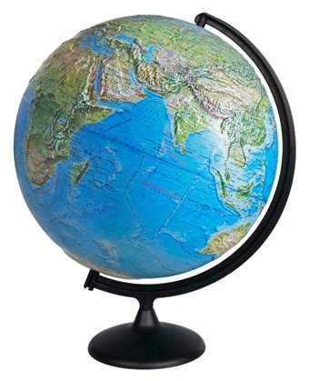 Глобус ландшафтный Глобусный мир 420 мм (10861) (фото modal 1)