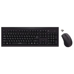 Клавиатура и мышь Oklick 210 M Wireless Keyboard&Optical Mouse Black USB (фото modal nav 1)