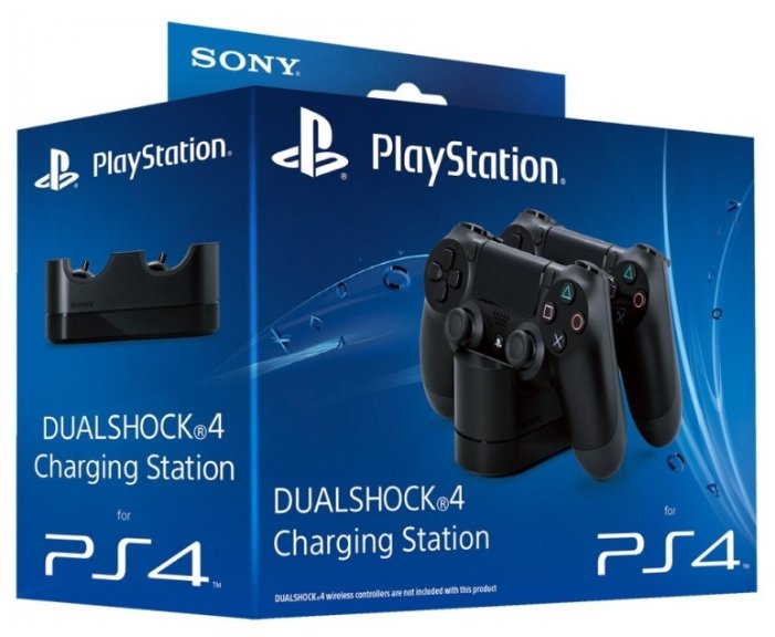 Sony Зарядная станция DualShock 4 Charging Station на два геймпада для PS4 (CUH-ZDC1/E) (фото modal 4)