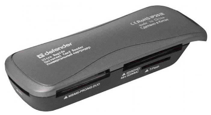Кардридер Defender Ultra Rapido USB 2.0 (фото modal 1)