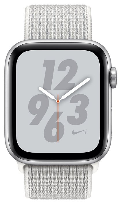 Часы Apple Watch Series 4 GPS 44mm Aluminum Case with Nike Sport Loop (фото modal 2)